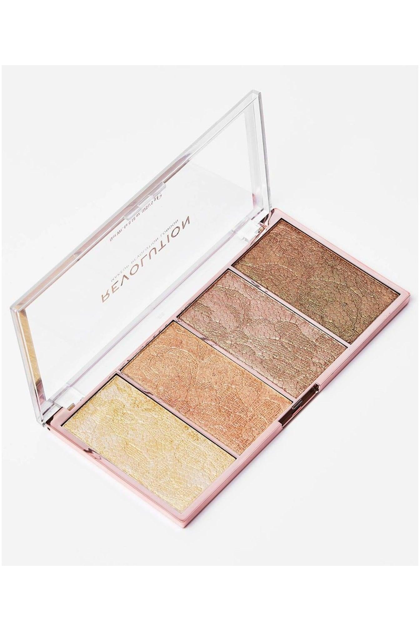 Buy Revolution Vintage Lace Highlighter Palette in Pakistan