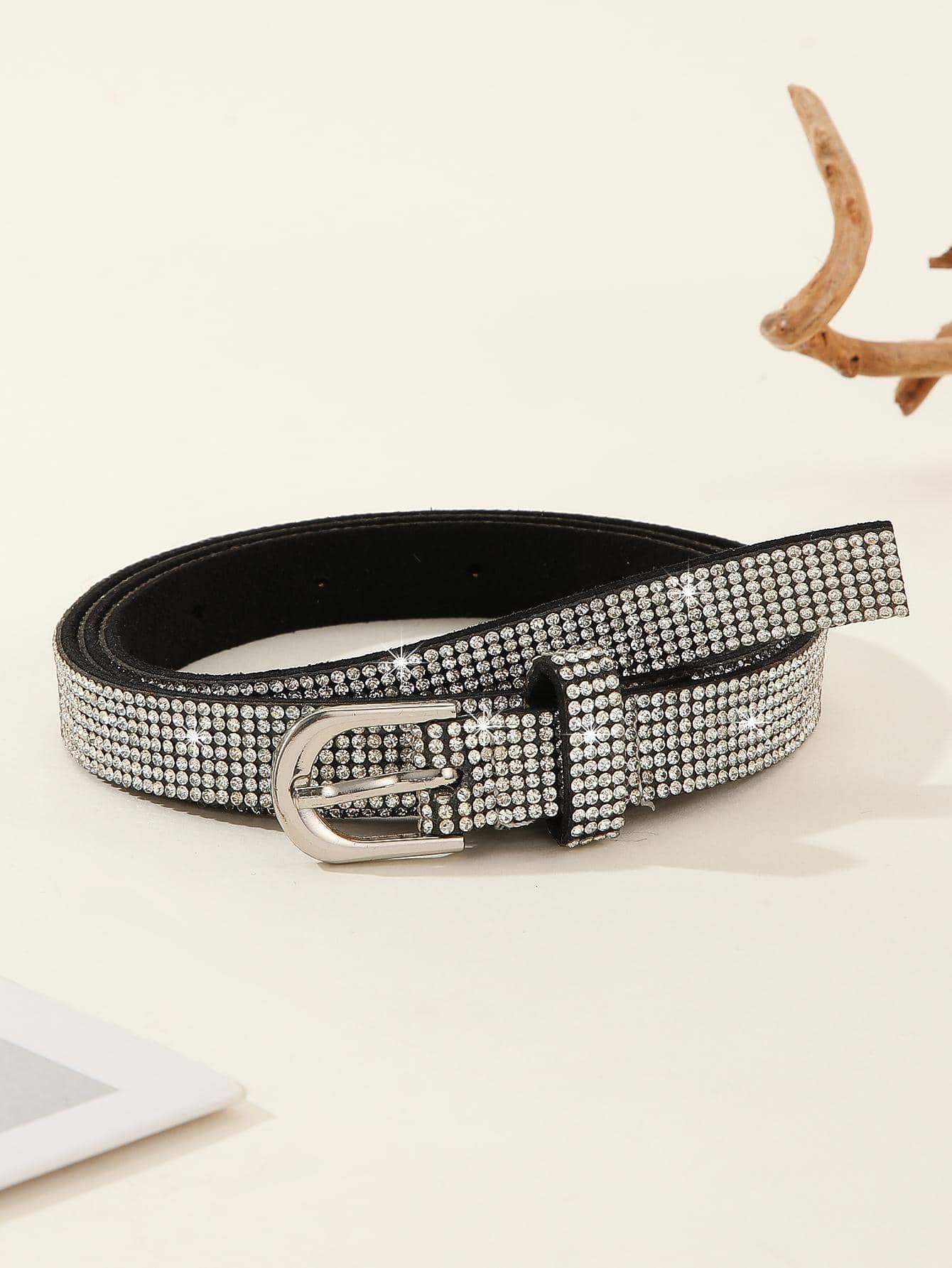 Buy SHEIN Rhinestone Decor Belt in Pakistan