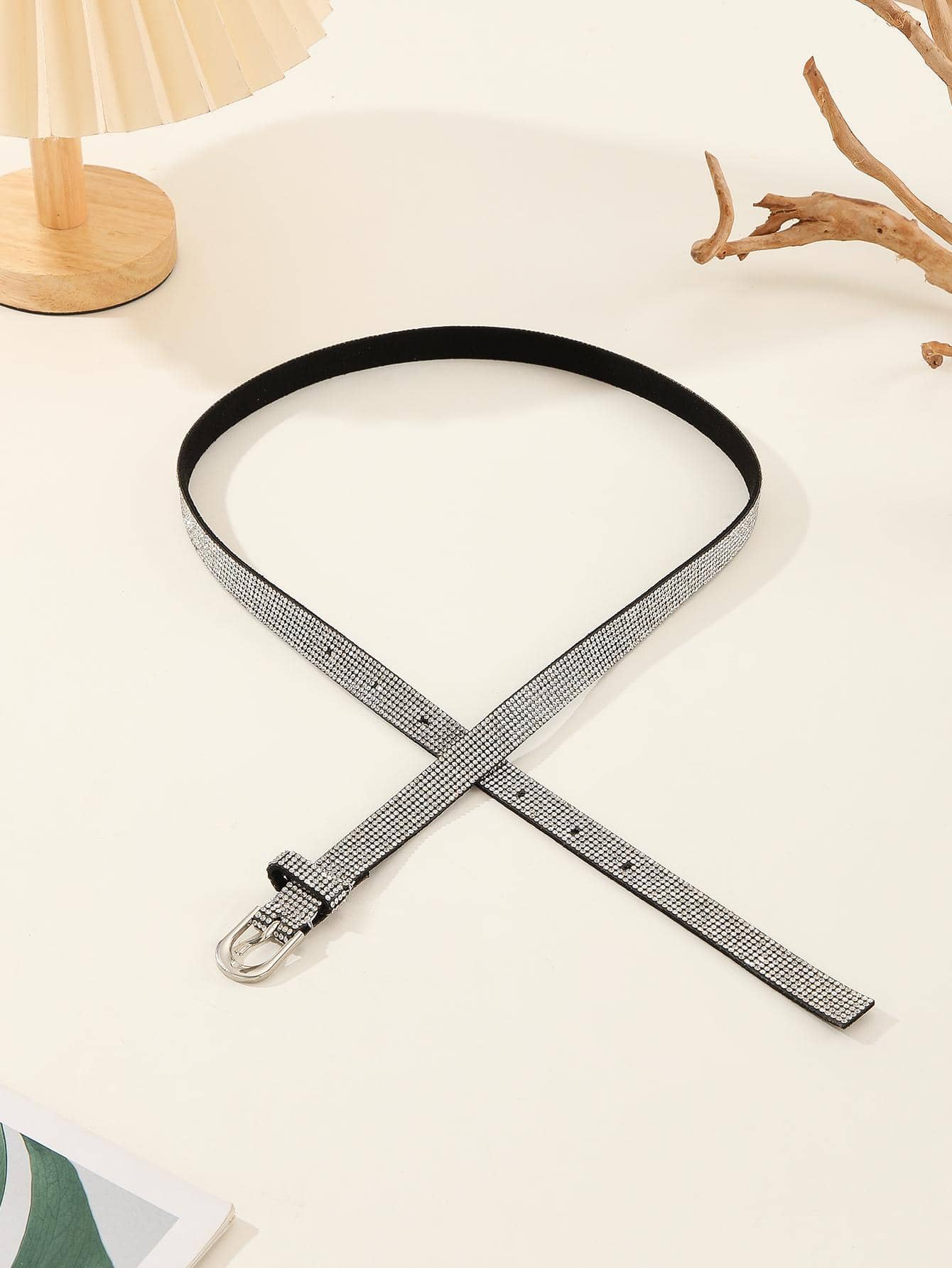 Buy SHEIN Rhinestone Decor Belt in Pakistan