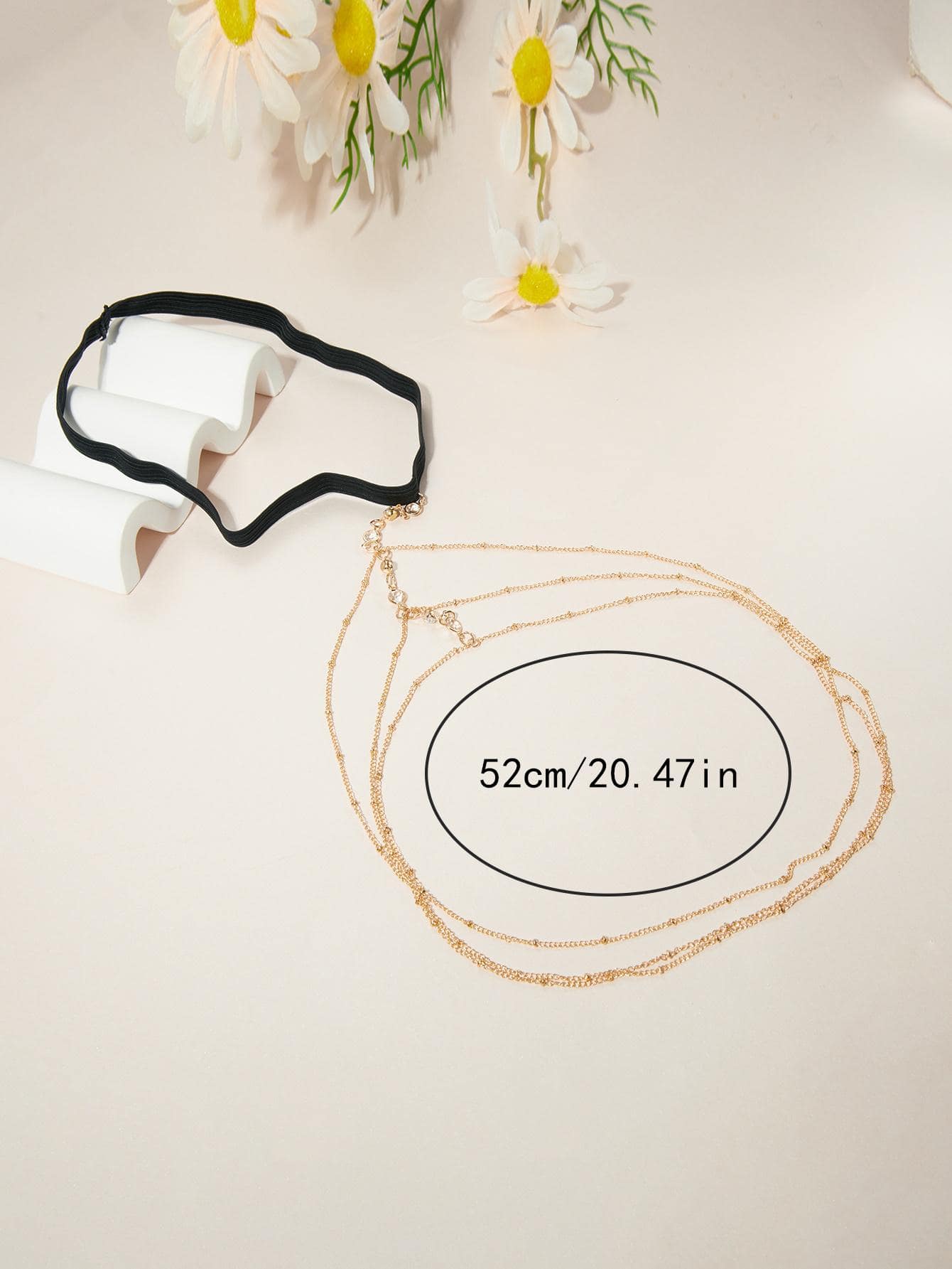 Buy SHEIN Rhinestone Decor Thigh Chain in Pakistan