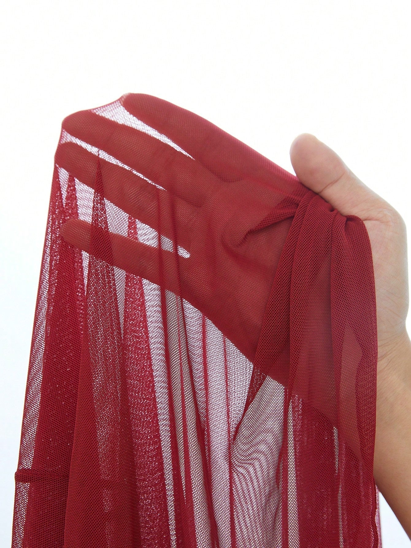 Buy SHEIN Ruffle Trim Mesh Cami Nightdress in Pakistan