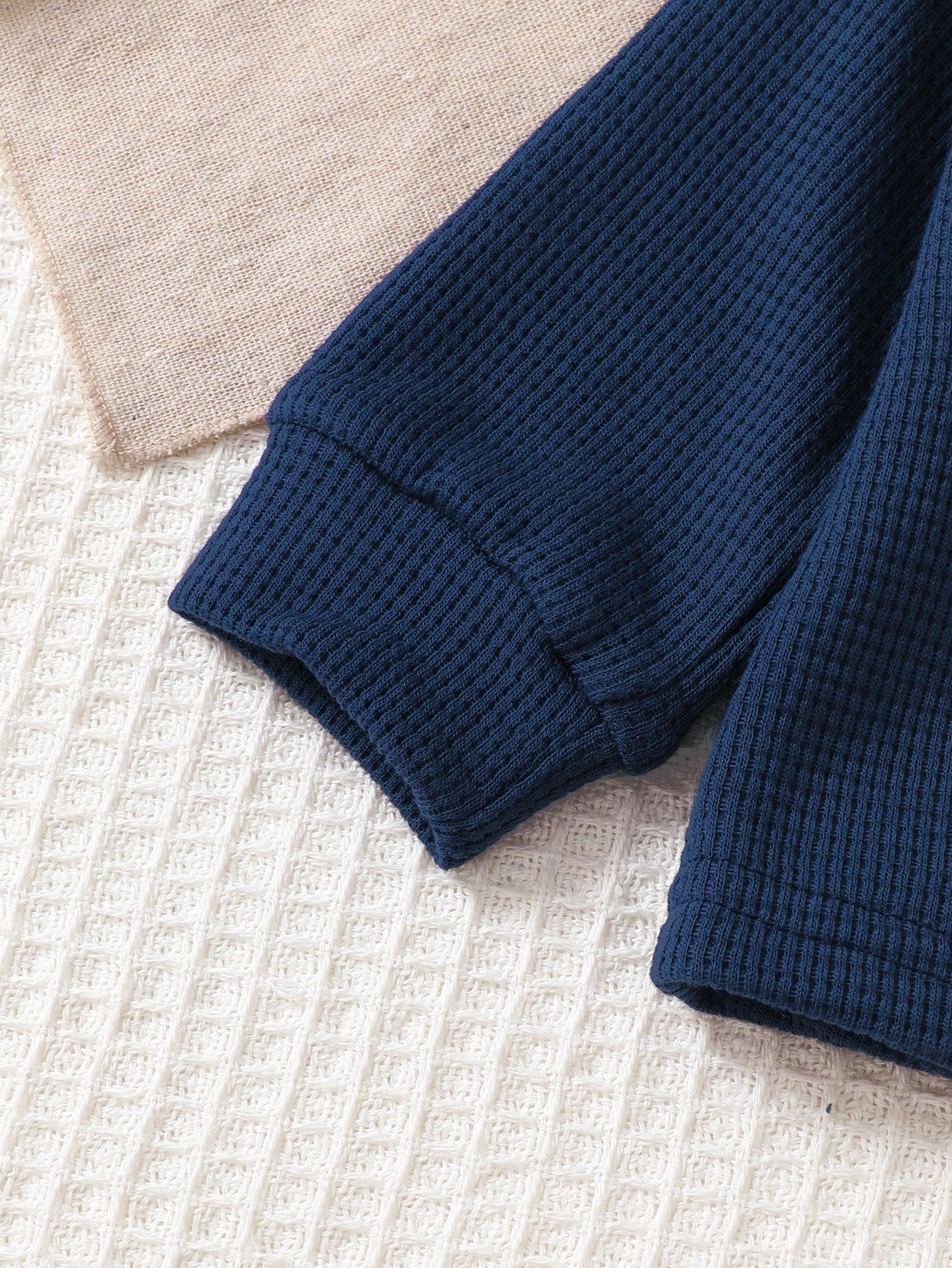 Buy SHEIN 3pcs/Set Newborn Baby Boy Blue Long Sleeve Top in Pakistan