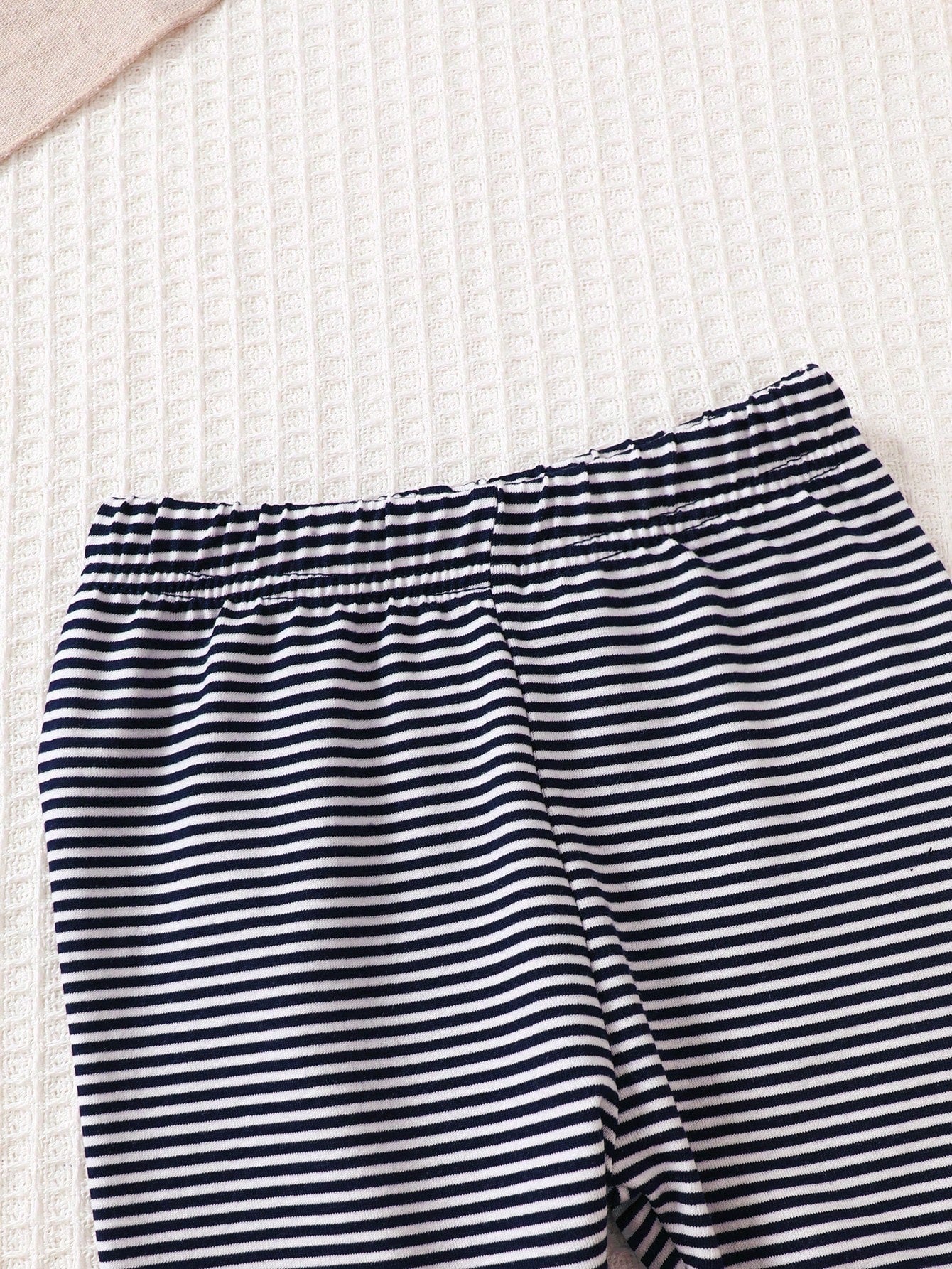 Buy SHEIN 3pcs/Set Newborn Baby Boy Blue Long Sleeve Top in Pakistan