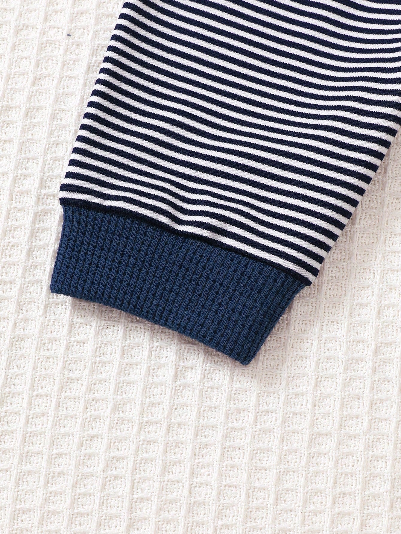 Buy SHEIN 3pcs/Set Newborn Baby Boy Blue Long Sleeve Top in Pakistan