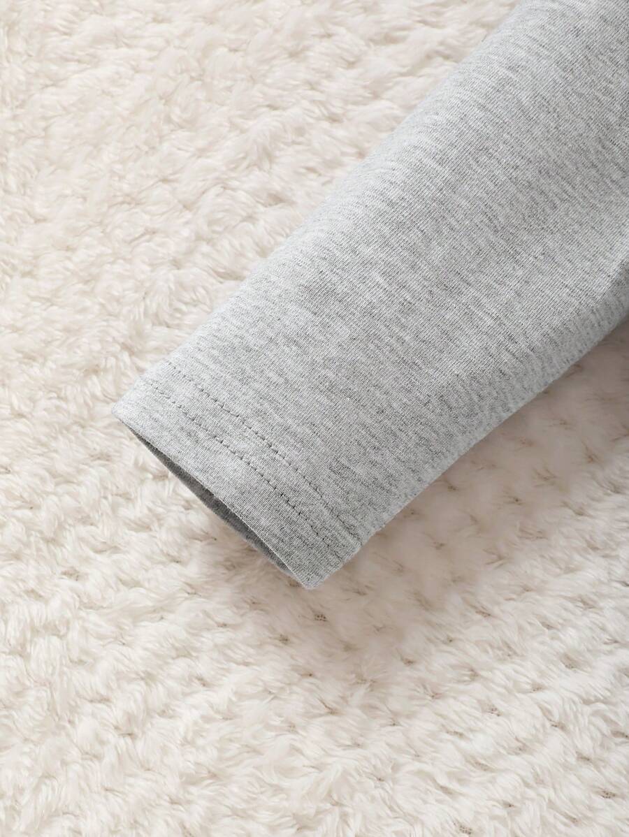 Buy SHEIN 3pcs Baby Boy Cartoon Bear Print Button-Front Shirt, Pants And Hat Casual Outfit Set in Pakistan