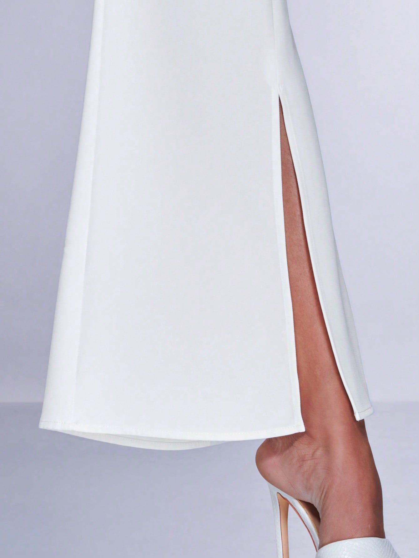 Buy SHEIN BAE Split Hem Flare Leg Pants in Pakistan