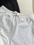 Buy SHEIN Baby Boy Decorative Woven Elastic Waist Sport Shorts 3pcs/Set in Pakistan