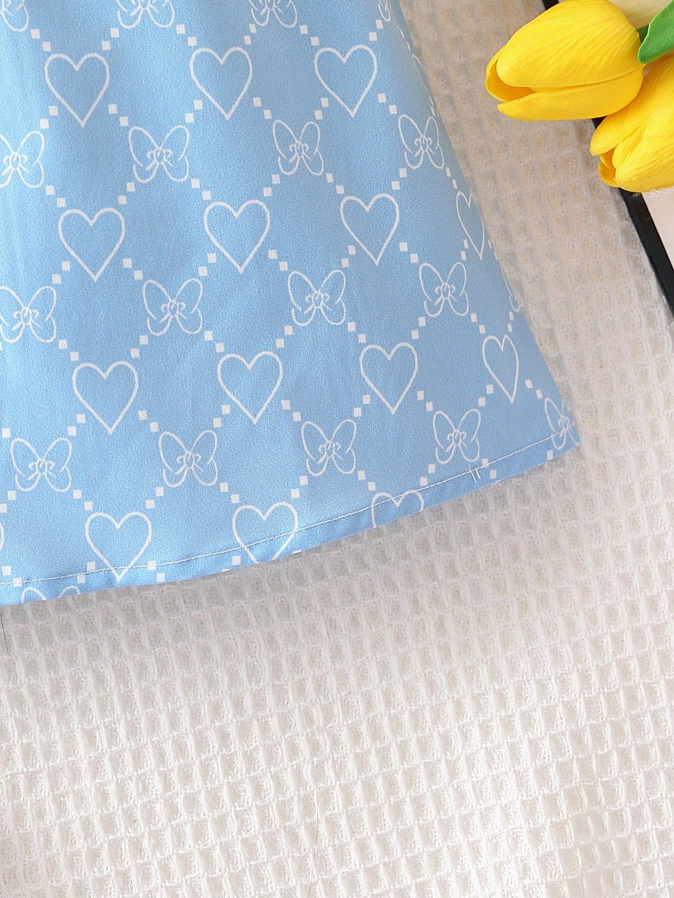 Buy SHEIN Baby Girl Allover Heart Print Shirt Dress & Hat in Pakistan