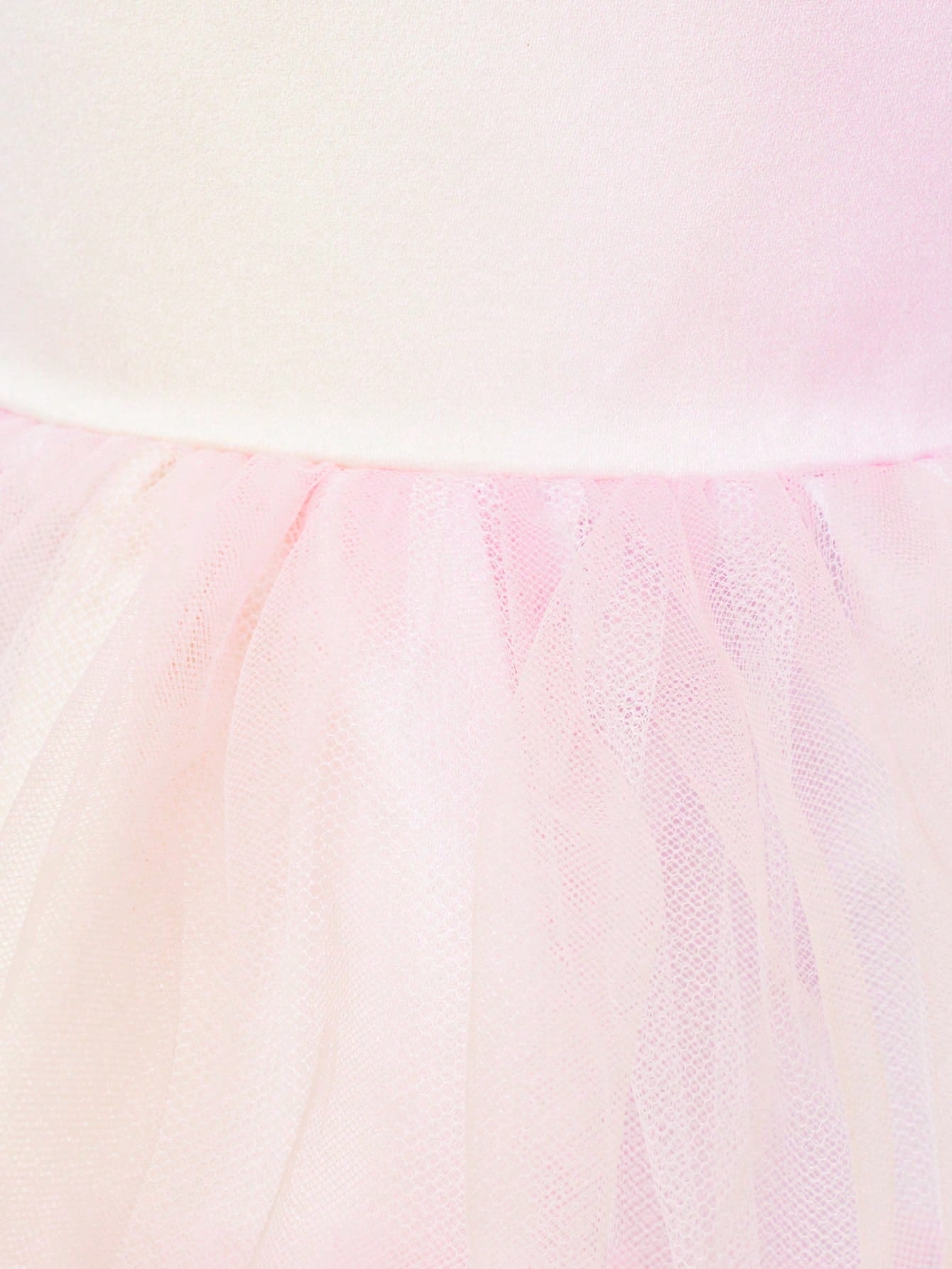 Buy SHEIN Baby Girl Ombre Ruffle Trim Mesh Overlay Cami Dress in Pakistan