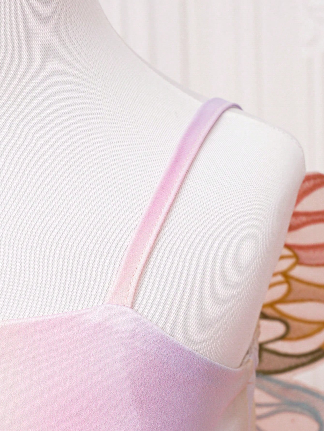 Buy SHEIN Baby Girl Ombre Ruffle Trim Mesh Overlay Cami Dress in Pakistan