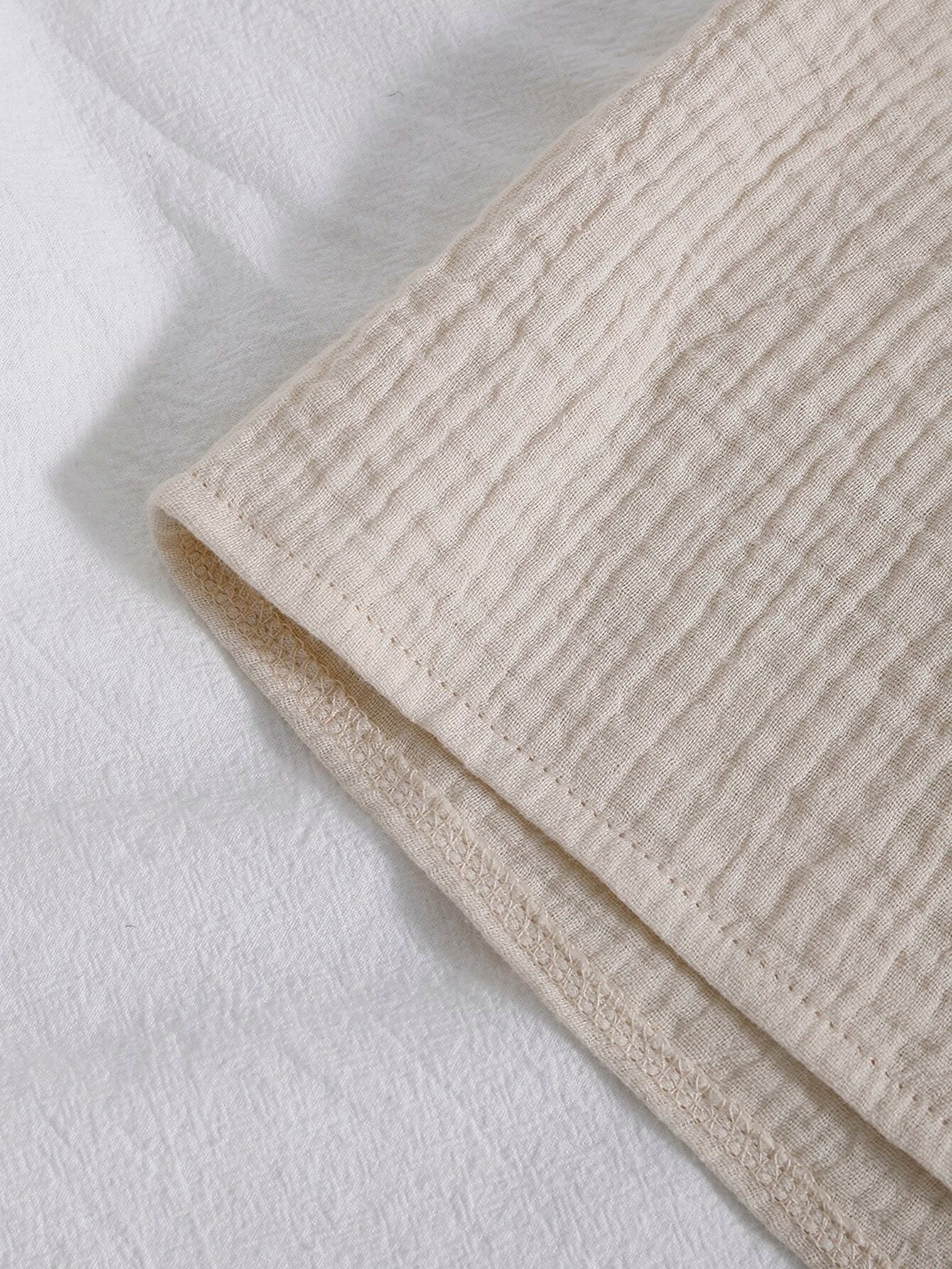 Buy SHEIN EZwear Knot Waist Wide Leg Shorts in Pakistan