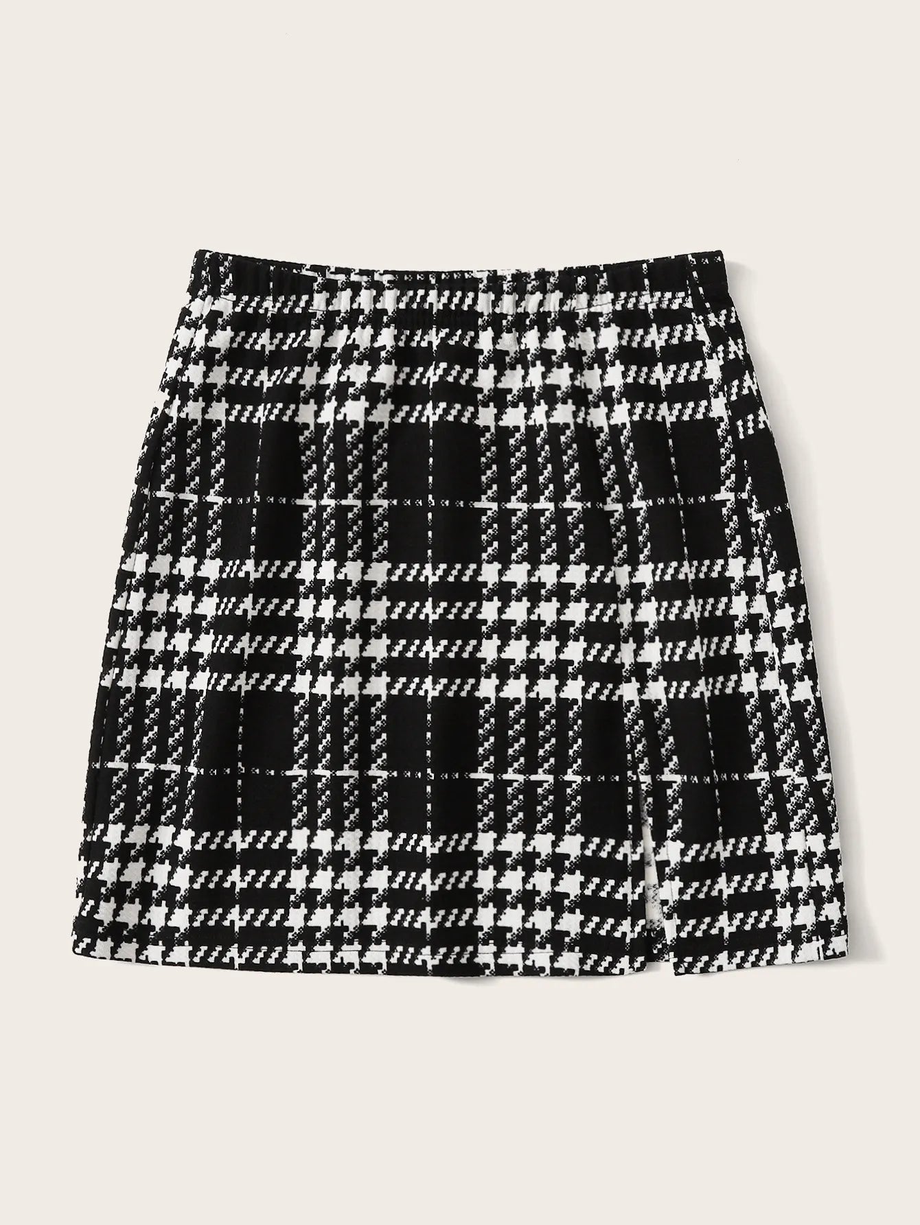 Buy SHEIN EZwear Plaid A-Line Mini Skirt in Pakistan