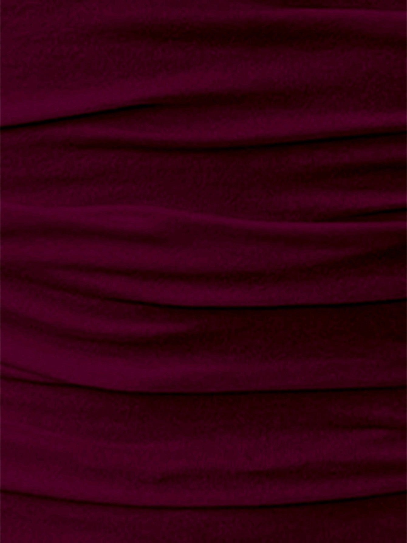 Buy SHEIN Essnce Solid Ruched Tee in Pakistan