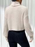 Buy SHEIN Essnce Turtleneck Drop Shoulder Tee in Pakistan
