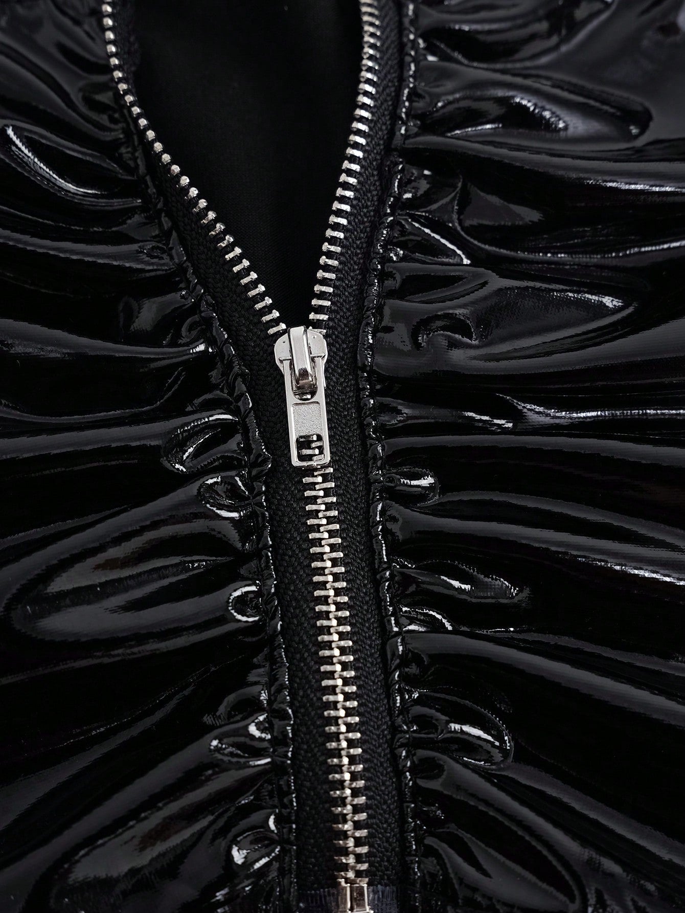 Buy SHEIN ICON Solid Patent Tube Top in Pakistan