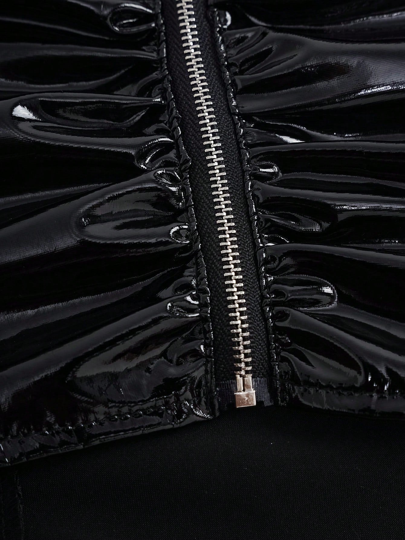 Buy SHEIN ICON Solid Patent Tube Top in Pakistan