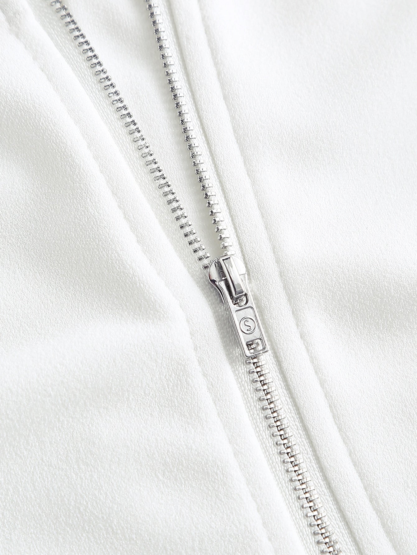 Buy SHEIN MOD Lantern Sleeve Ruched Scoop Neck Asymmetrical Hem Crop Top in Pakistan