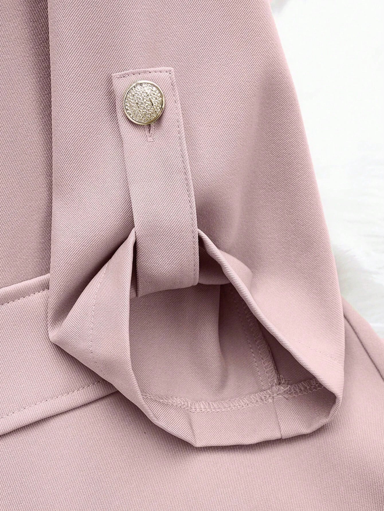 Buy SHEIN Privé Women's Lapel Long Sleeve Rolled Cuff Fashionable Charismatic Mature Style Blazer Jacket in Pakistan