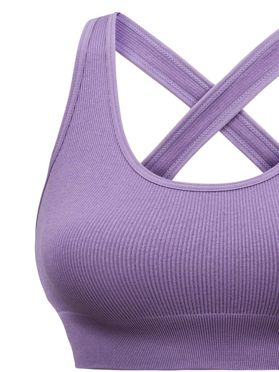 Buy SHEIN Sport Studio 3 Pack Criss Cross Back Sports Bra in Pakistan