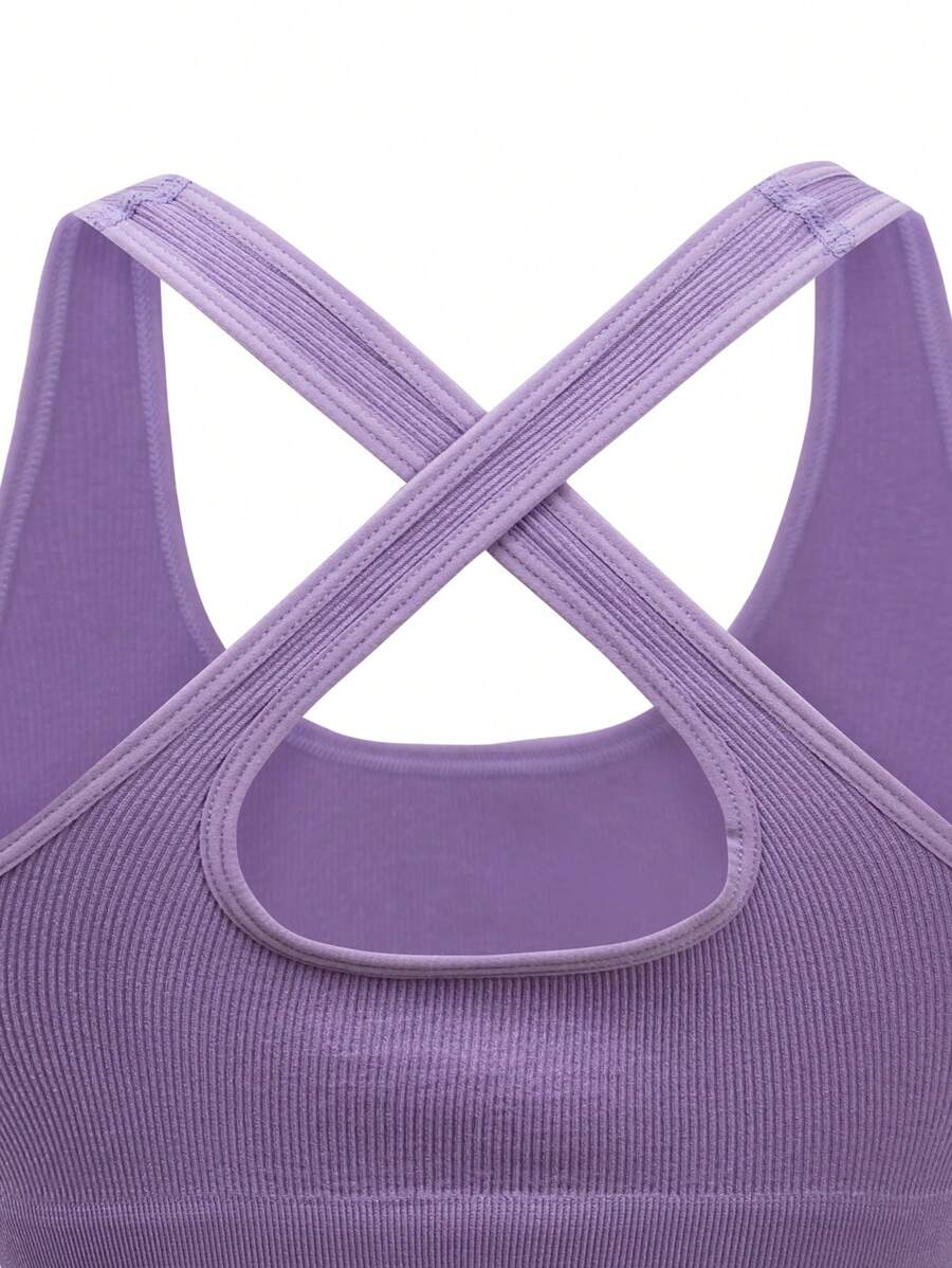 Buy SHEIN Sport Studio 3 Pack Criss Cross Back Sports Bra in Pakistan