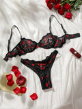 Buy SHEIN Lip Print Women's Lingerie Set in Pakistan