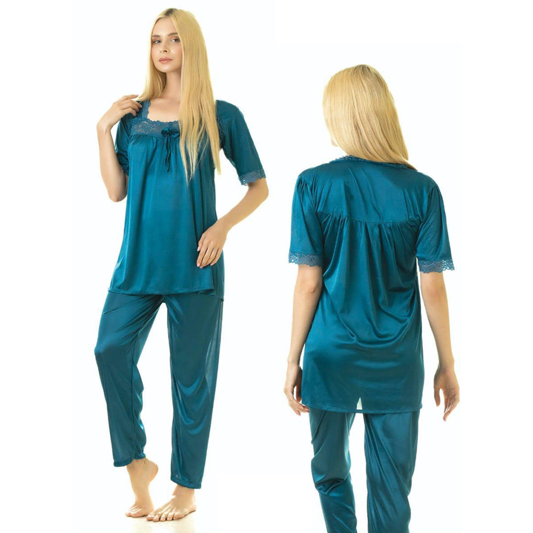 Buy Silk Pajama Suit - Silk Whisper in Pakistan