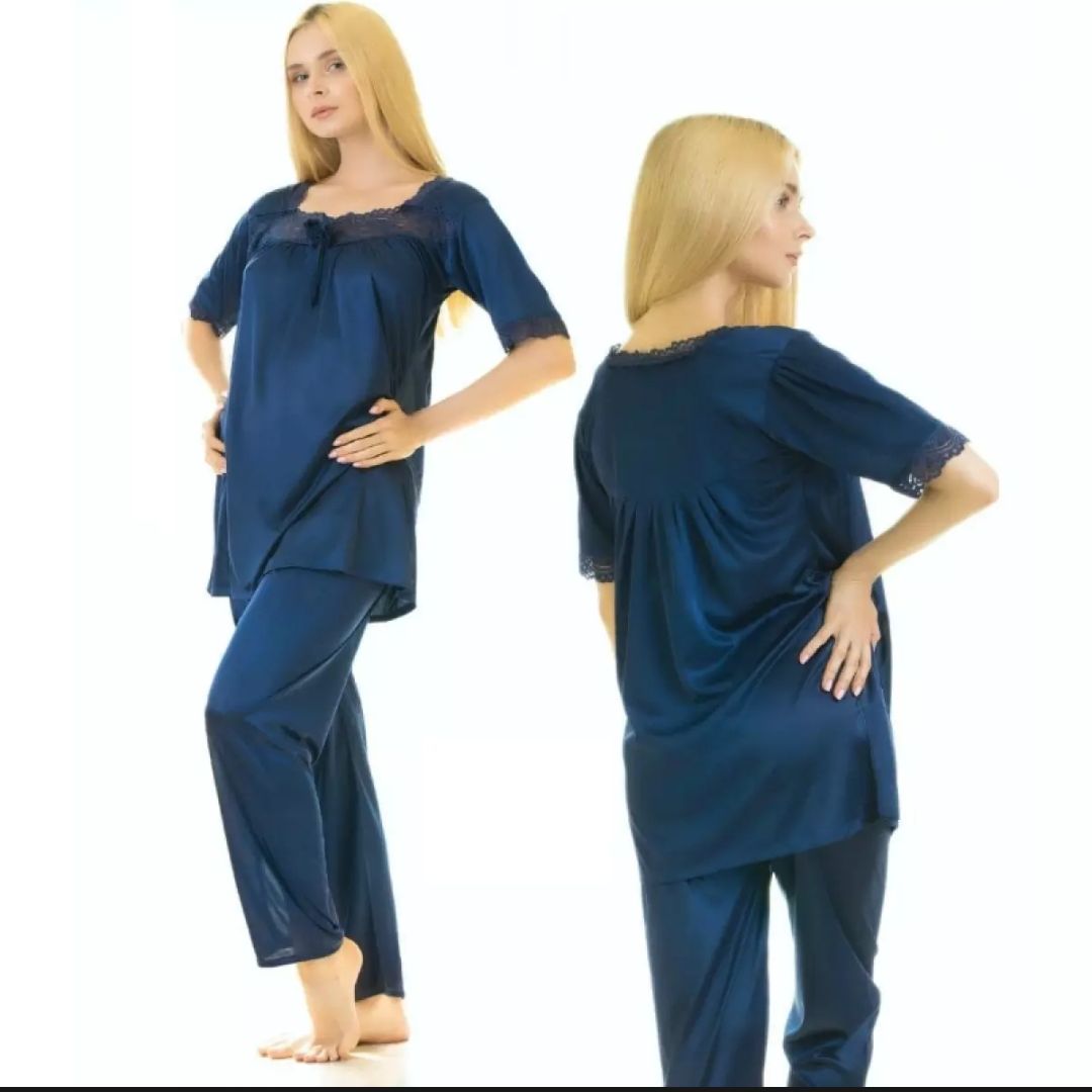 Buy Silk Pajama Suit - Silk Whisper in Pakistan
