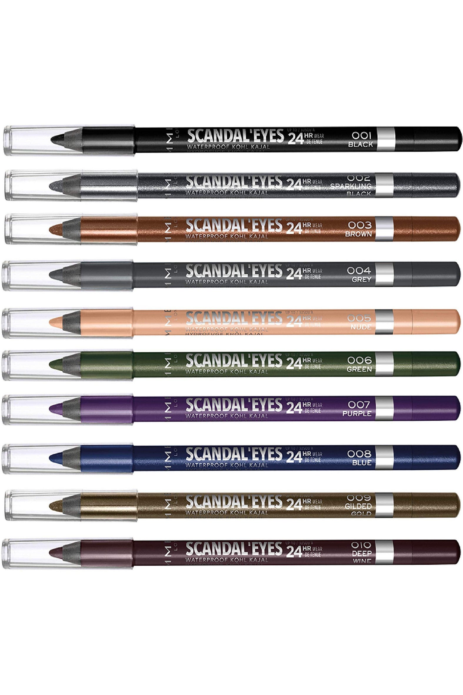 Buy Rimmel London Scandaleyes Waterproof Kohl Kajal - 004 Grey in Pakistan