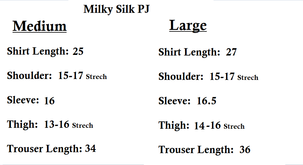 Buy Milky 100% Silk Imported Pajama Suit in Pakistan