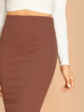 Buy Shein Slim Fit Pencil Skirt in Pakistan