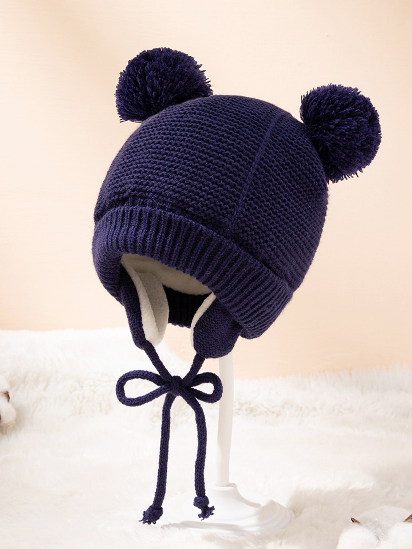 Buy SHEIN Toddler Girls Pom Pom Decor Hat & Gloves in Pakistan