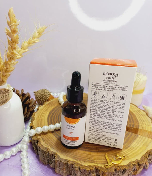 Buy Bioaqua Vitamin C Moisturizing Anti-Aging Essence Face Serum - 30ml in Pakistan