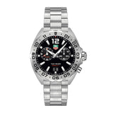 Buy Tag Heuer Formula 1 Black Dial Silver Steel Strap Watch for Men - WAZ111A.BA0875 in Pakistan