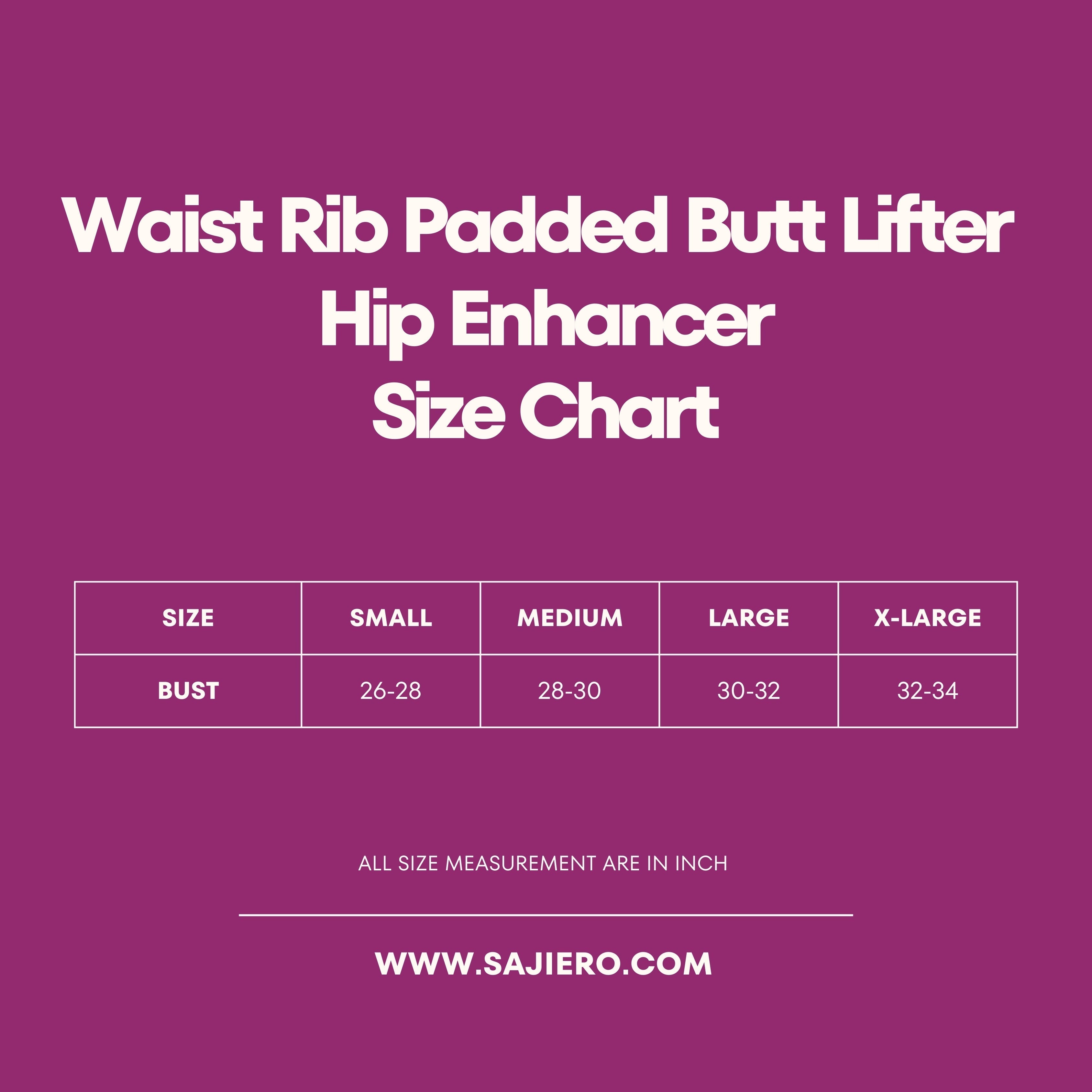 Buy Waist Rib Padded Butt Lifter Hip Enhancer 038 in Pakistan