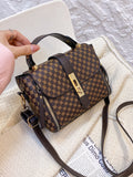 Buy SHEIN Waterproof,Lightweight,Business Casual Mini Graphic Print Metal Lock Satchel Bag in Pakistan