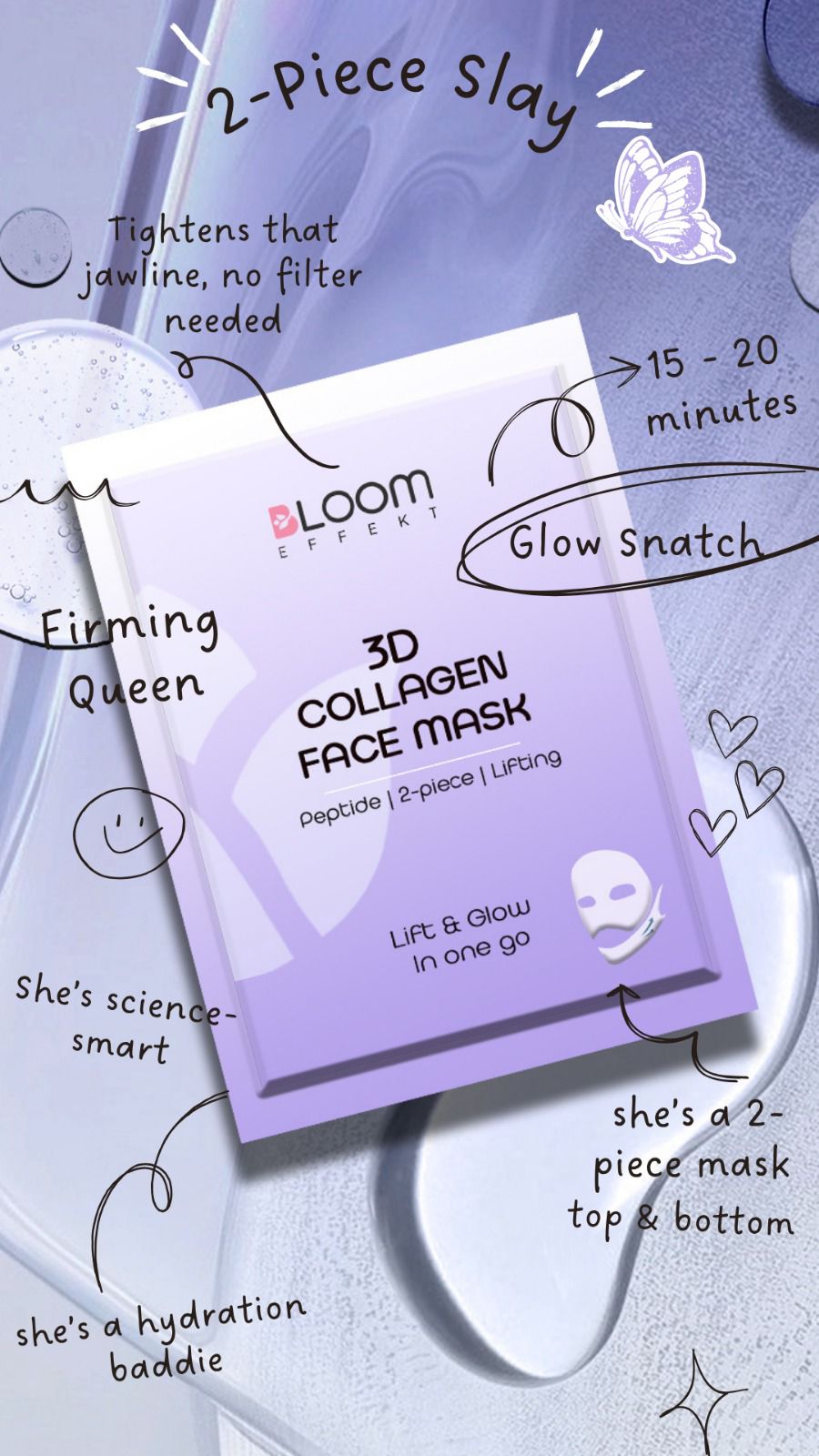 Buy 3D Collagen Mask in Pakistan