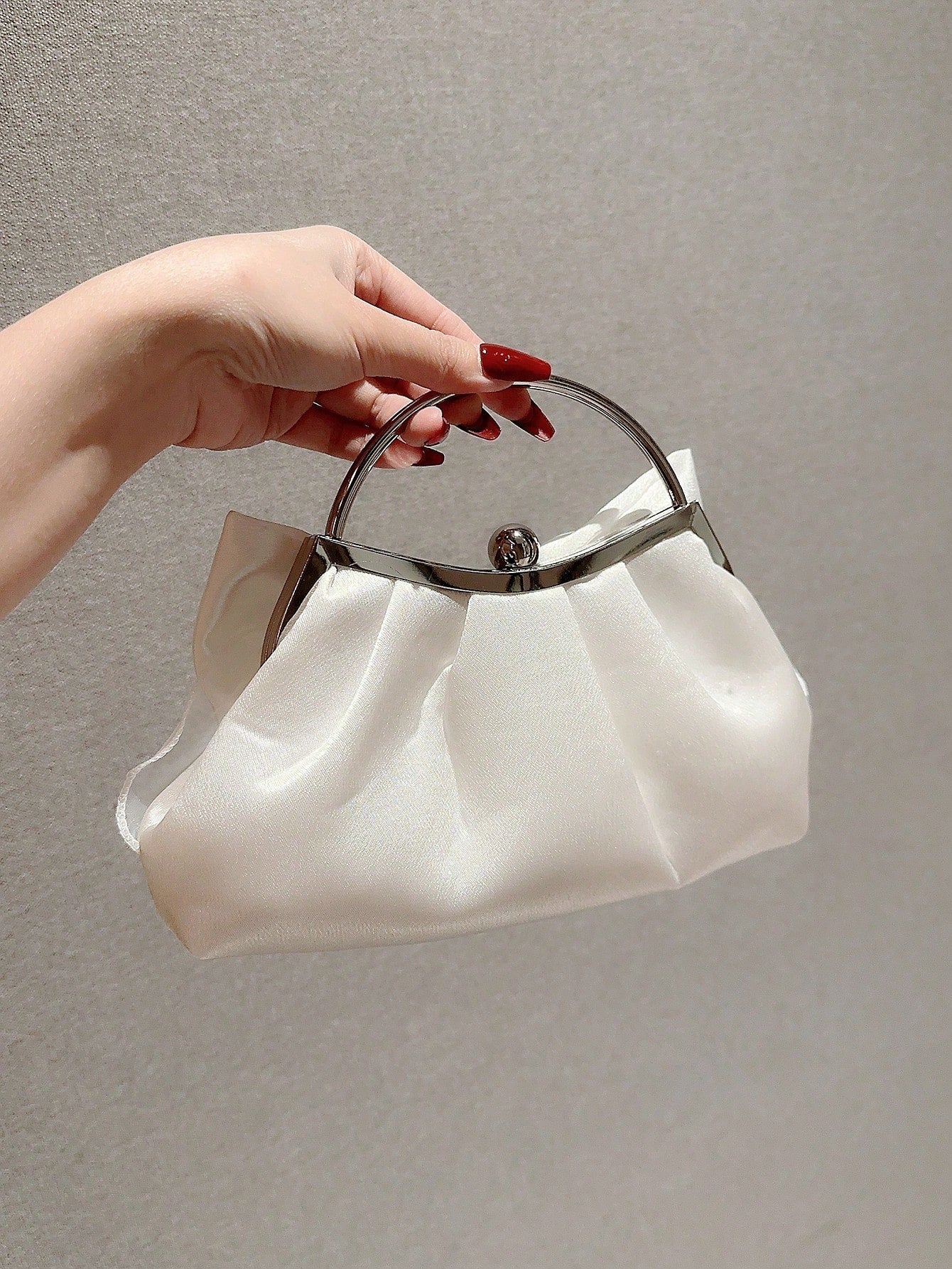 Buy SHEIN Fashionable Bow Decor Clip Evening Bag in Pakistan