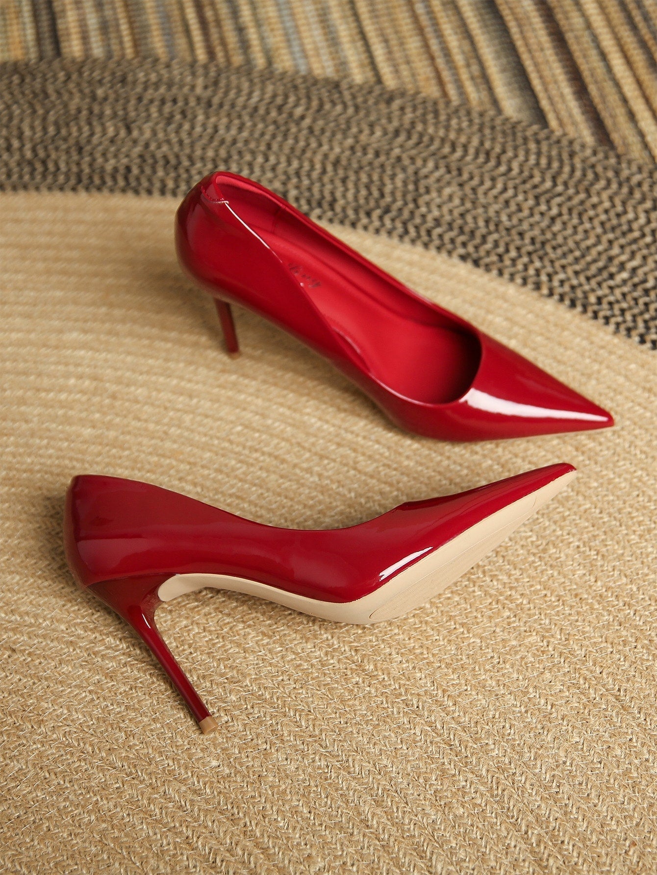 Buy SHEIN Women Point Toe Stiletto Heeled Pumps Funky Court Pumps in Pakistan