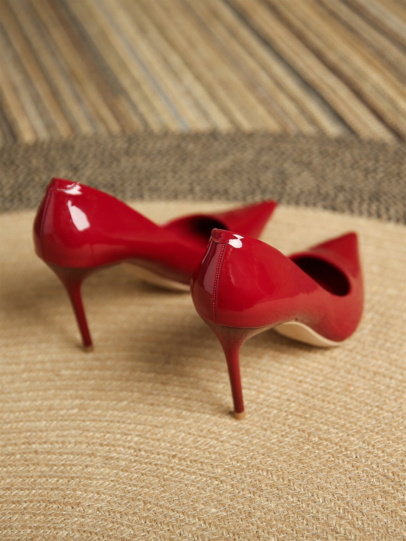 Buy SHEIN Women Point Toe Stiletto Heeled Pumps Funky Court Pumps in Pakistan