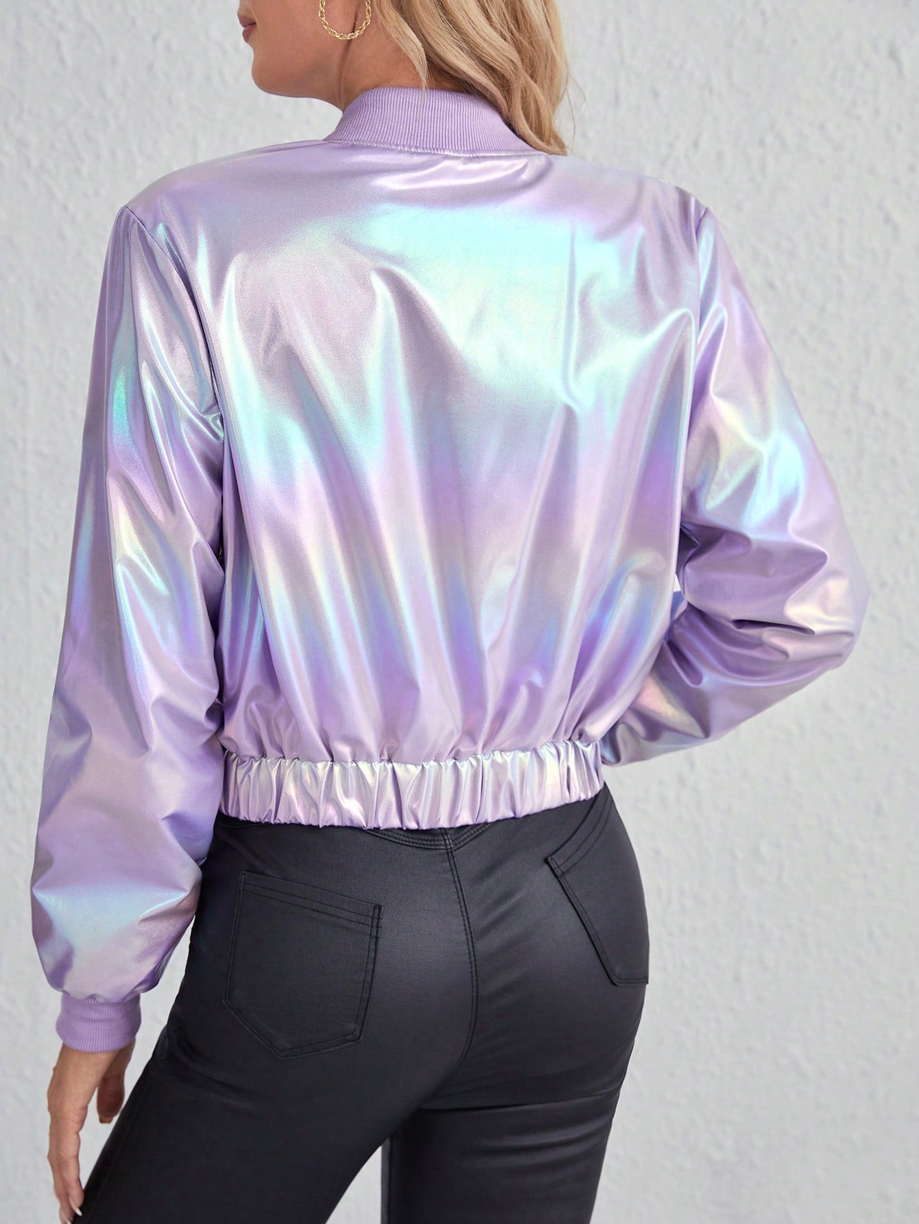 Buy SHEIN Zip Up Bomber Jacket in Pakistan