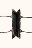 Buy Canvas Tote Bag Black Multi in Pakistan