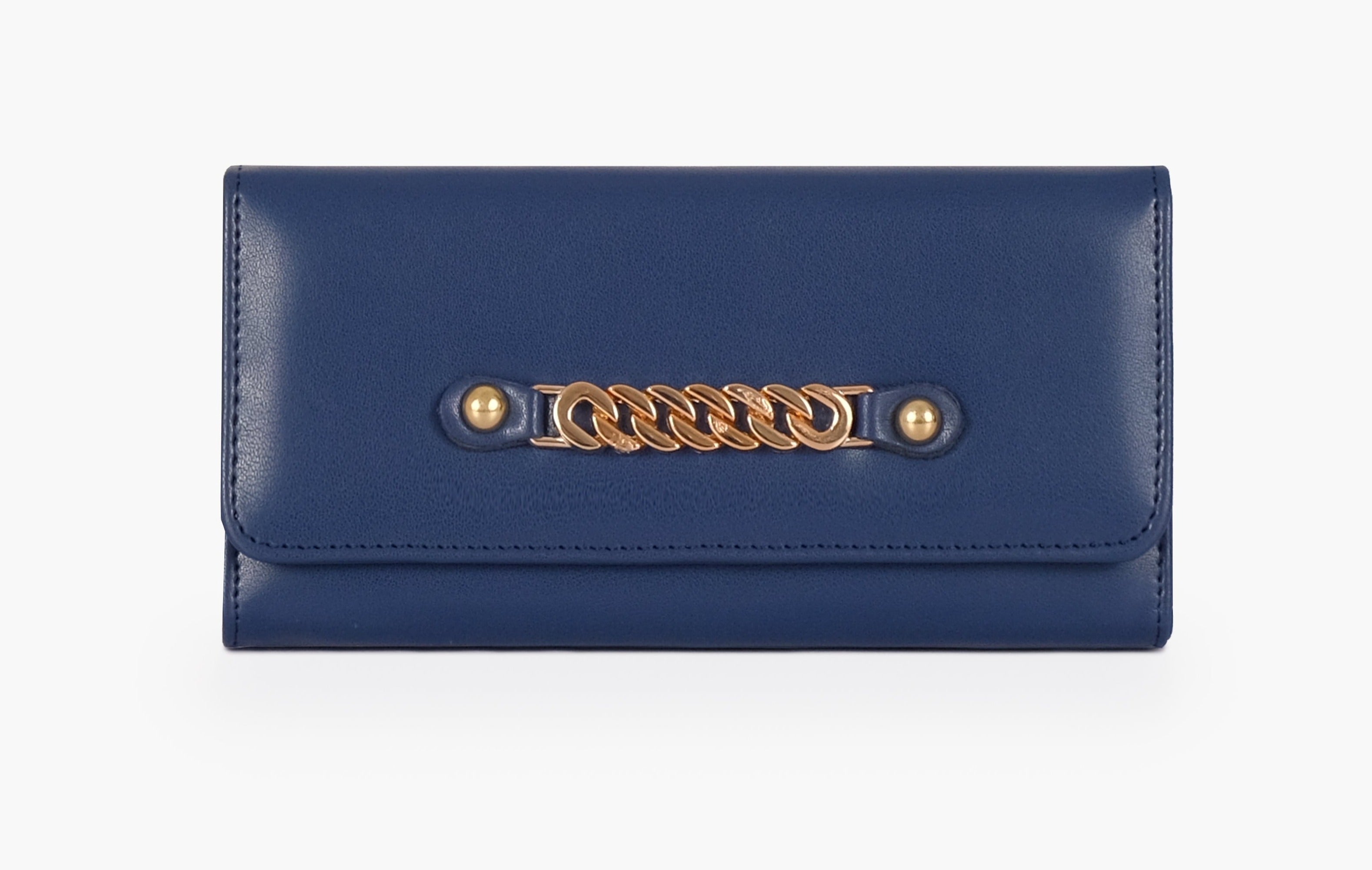 Buy Three Fold Wallet - Blue in Pakistan