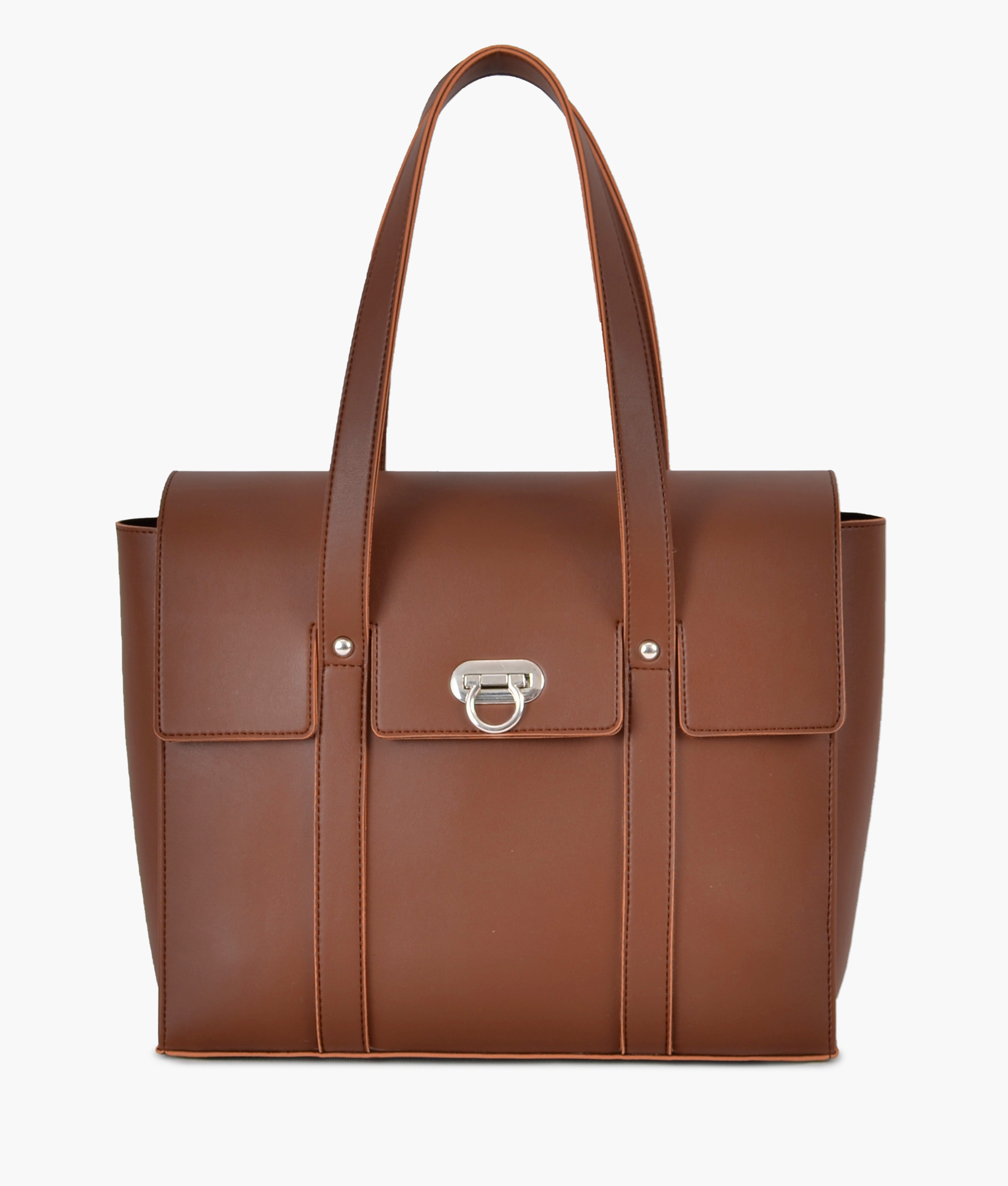 Buy Carry All Satchel Bag - Brown in Pakistan
