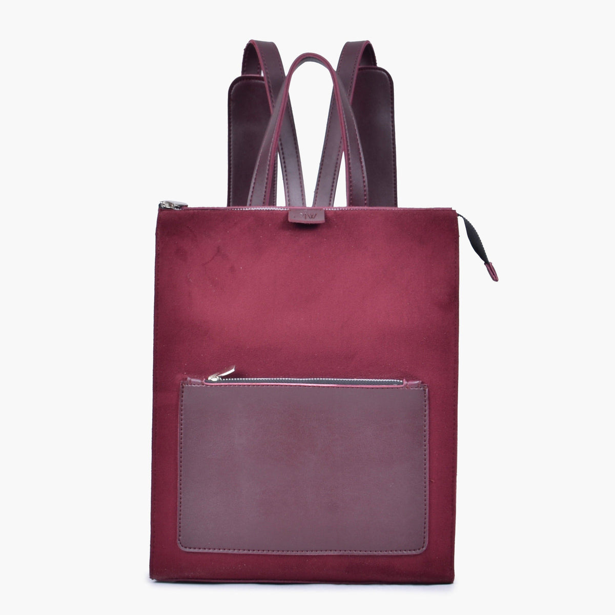 Buy Suede Adventure Backpack - Burgundy in Pakistan