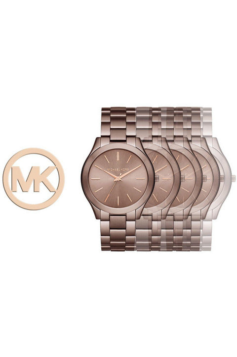 Buy Michael Kors Women's Quartz Brown Stainless Steel Brown Dial 40mm Watch MK3418 in Pakistan