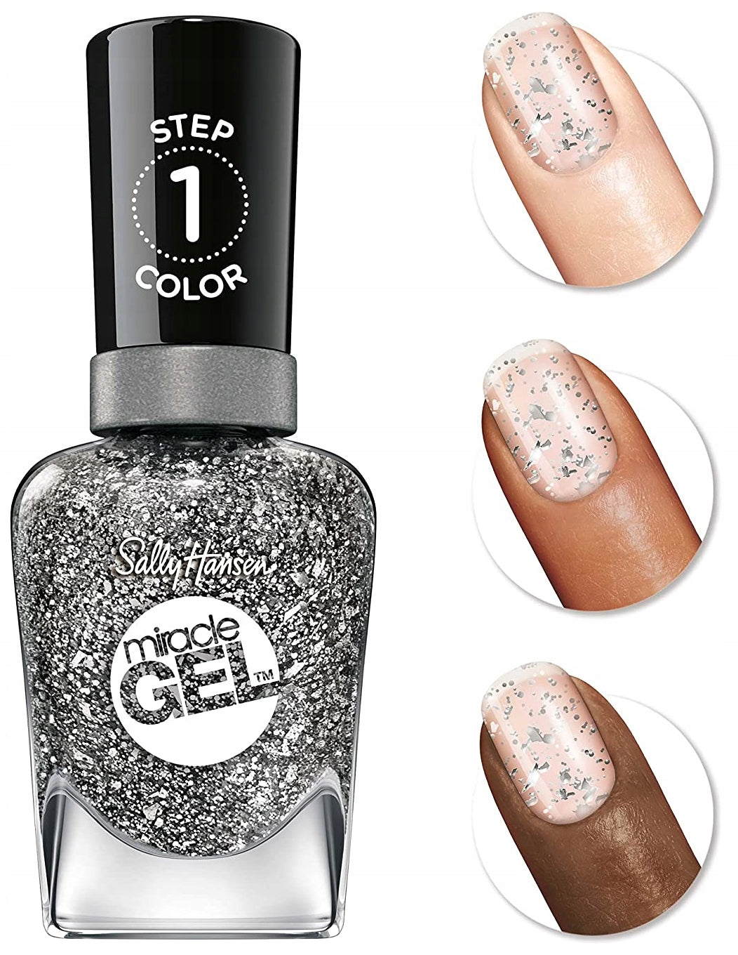 Buy Sally Hansen Miracle Gel Nair Polish - 781 Diamond in Pakistan