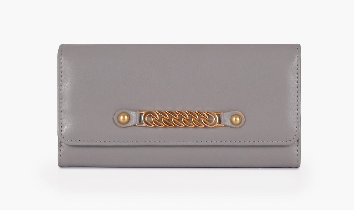 Buy Three Fold Wallet - Grey in Pakistan