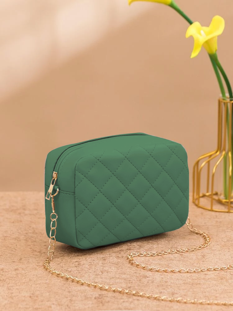 Buy Urban Chic Crossbody Bag - Green in Pakistan