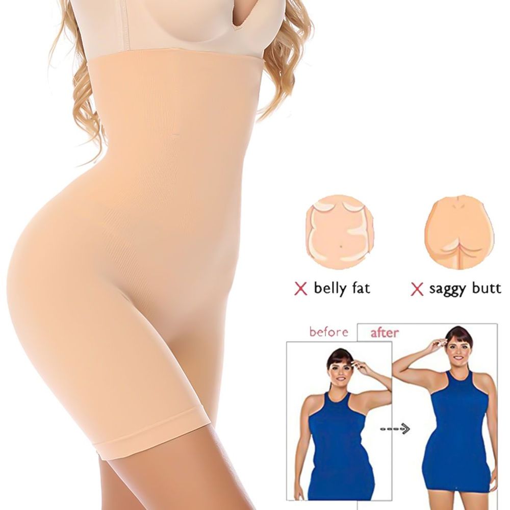 Buy Florea - New Tummy and Hip Lift body shaper American - Beige 004 in Pakistan