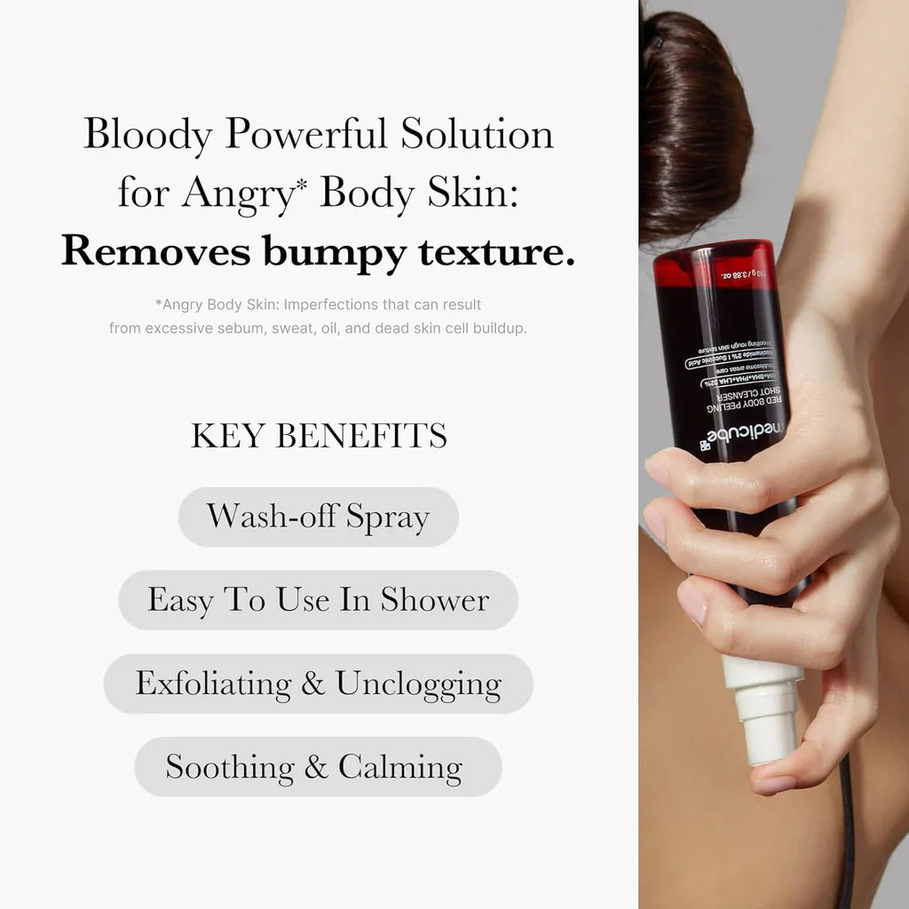 Buy MEDICUBE - Red Acne Body Peeling Shot - 110G in Pakistan